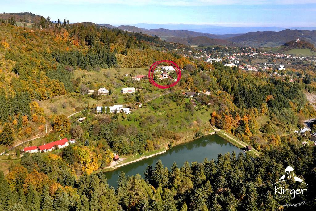 Ubytovanie Klinger - Chata Nad Jazerom Banská Štiavnica 外观 照片